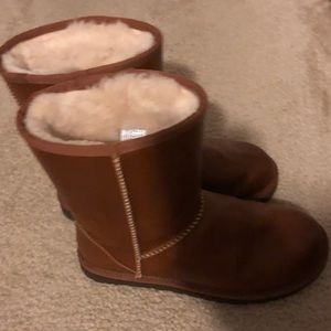 Tan Leather Authentic UGGs